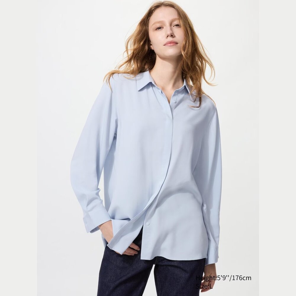 Uniqlo Rayon Blouse